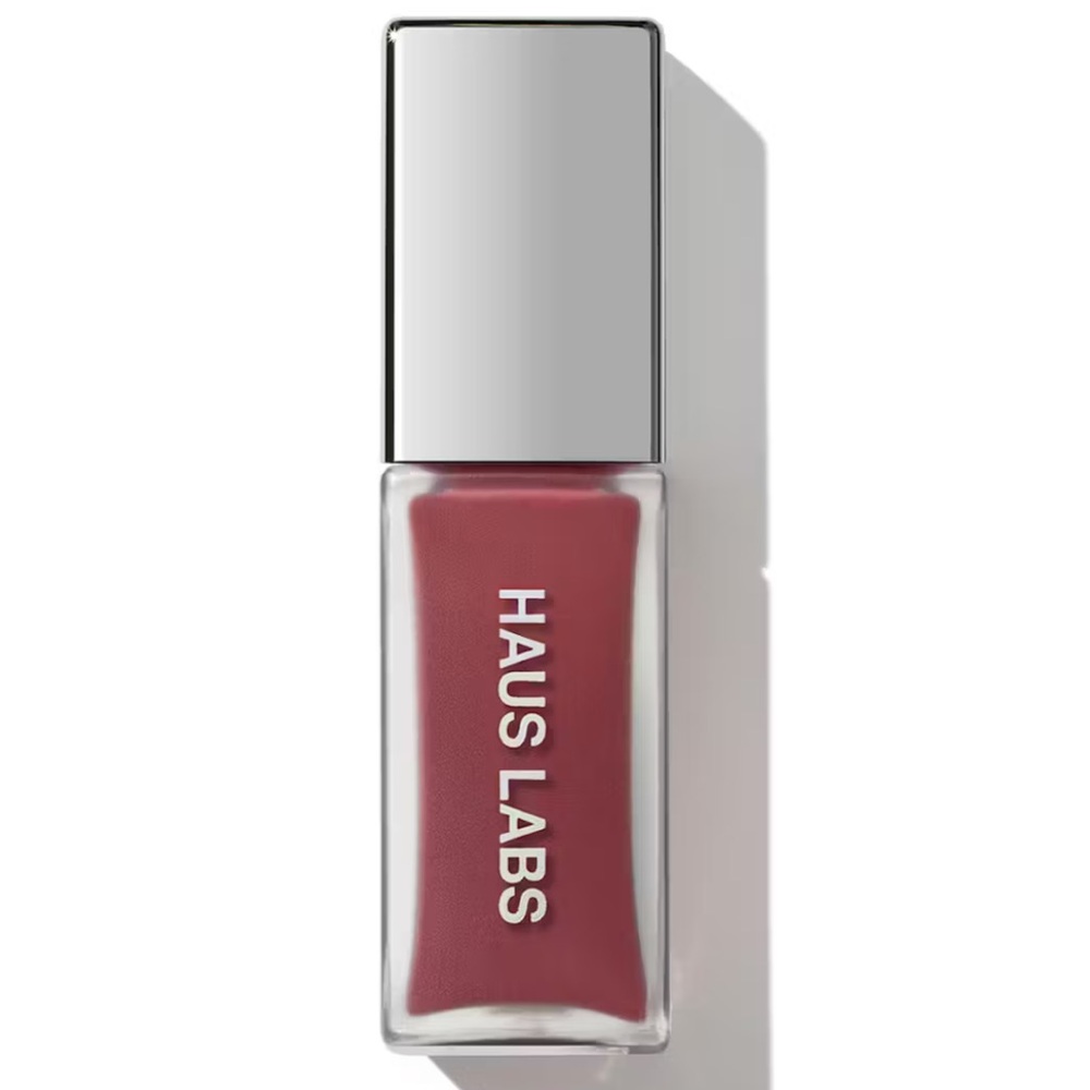 Haus Labs PHD HYBRID LIP GLAZE in Guava: soft warm pink; plumps lips in 2 weeks